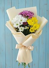 Букет цветов из:  Хризантемы #REPLACE_PRED# Кахуне