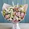Букет цветов из: Альстромерии и Розы в Кахуне