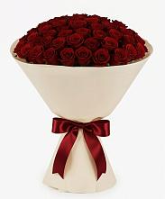 Букет 101 Бордовая роза Блэк Бакарра #REPLACE_PRED# Кахуне