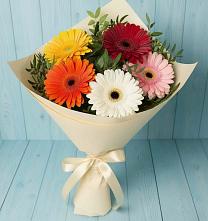 Букет цветов из:  Герберы в Кахуне