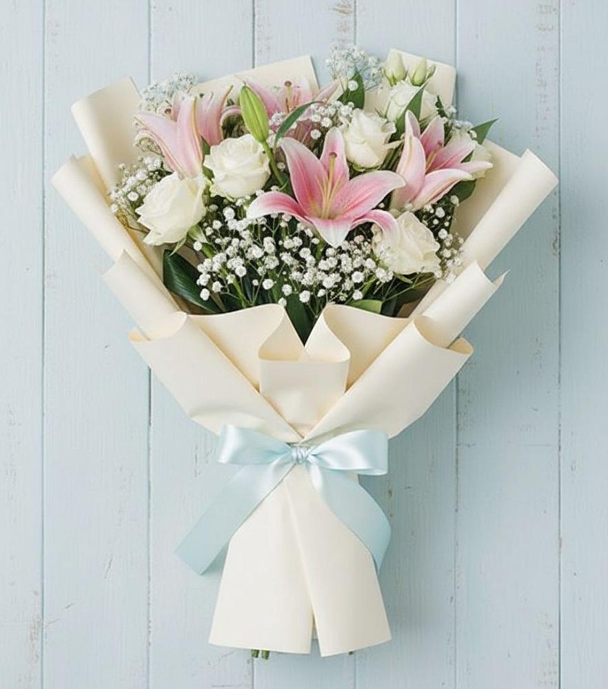 Букет цветов из: Лилии в Кахуне