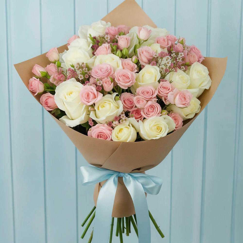 Букет цветов из: Розы в Кахуне