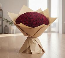 Букет 101 Красная роза #REPLACE_PRED# Кахуне