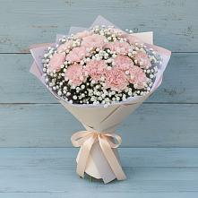 Букет цветов из:  Гвоздики в Кахуне